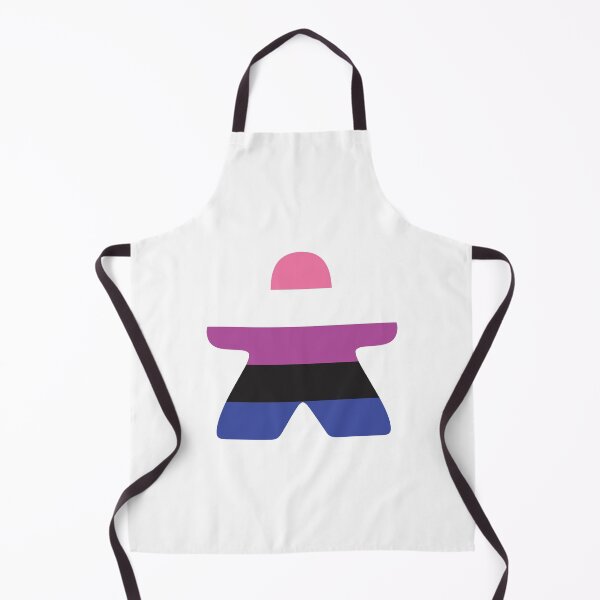 Item preview, Bisexual Pride Flag Meeple designed and sold by BeamGeeks.
