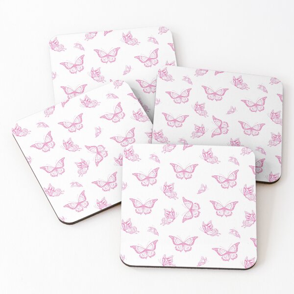 Item preview, Pink Pastel Butterfly Pattern designed and sold by thesandrafadzai.