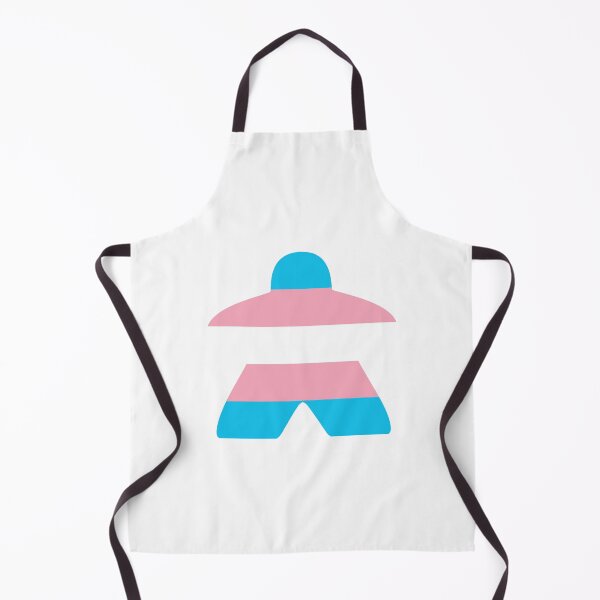 Item preview, Trans Pride Flag Meeple designed and sold by BeamGeeks.