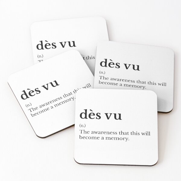Item preview, Dès vu - (Des vu) Dictionary Design (Original) designed and sold by marina ralston.