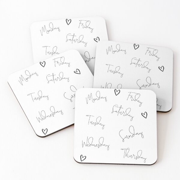 Item preview, Days of the Week Pack Sticker designed and sold by Coczzi.