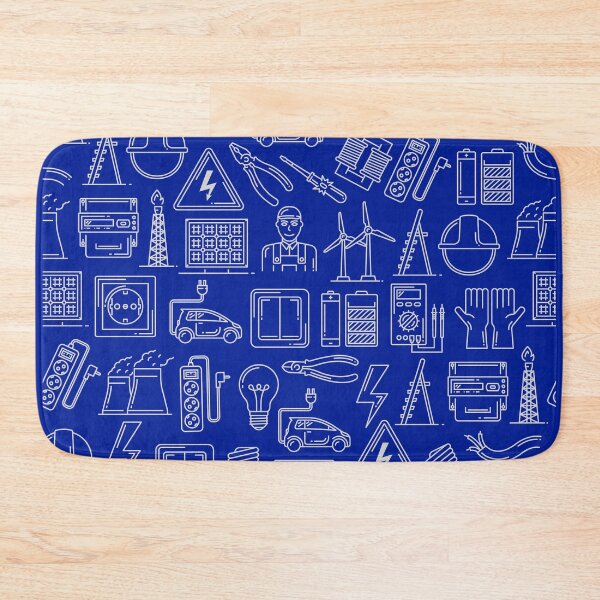 Item preview, Electrical Electricity Electronics Objects Collage designed and sold by EngineersArt.