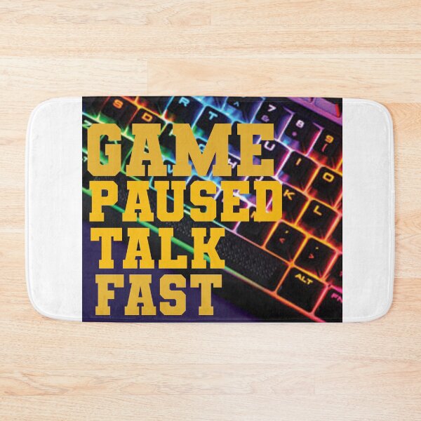 Item preview, Game Paused Talk Fast designed and sold by papaipapai198.