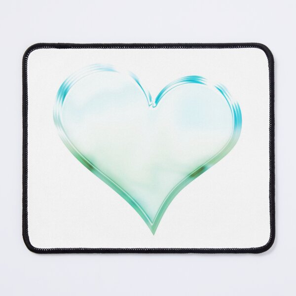 Item preview, Chrome Heart in Turquoise, Cyan and Minty Green designed and sold by James-Cole.