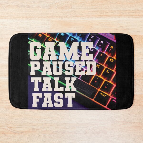 Item preview, Game Paused Talk Fast designed and sold by papaipapai198.