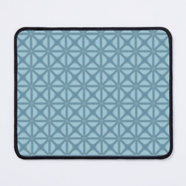 Item preview, Geometrical Arabesque Pattern In Blue Tones designed and sold by taiche.