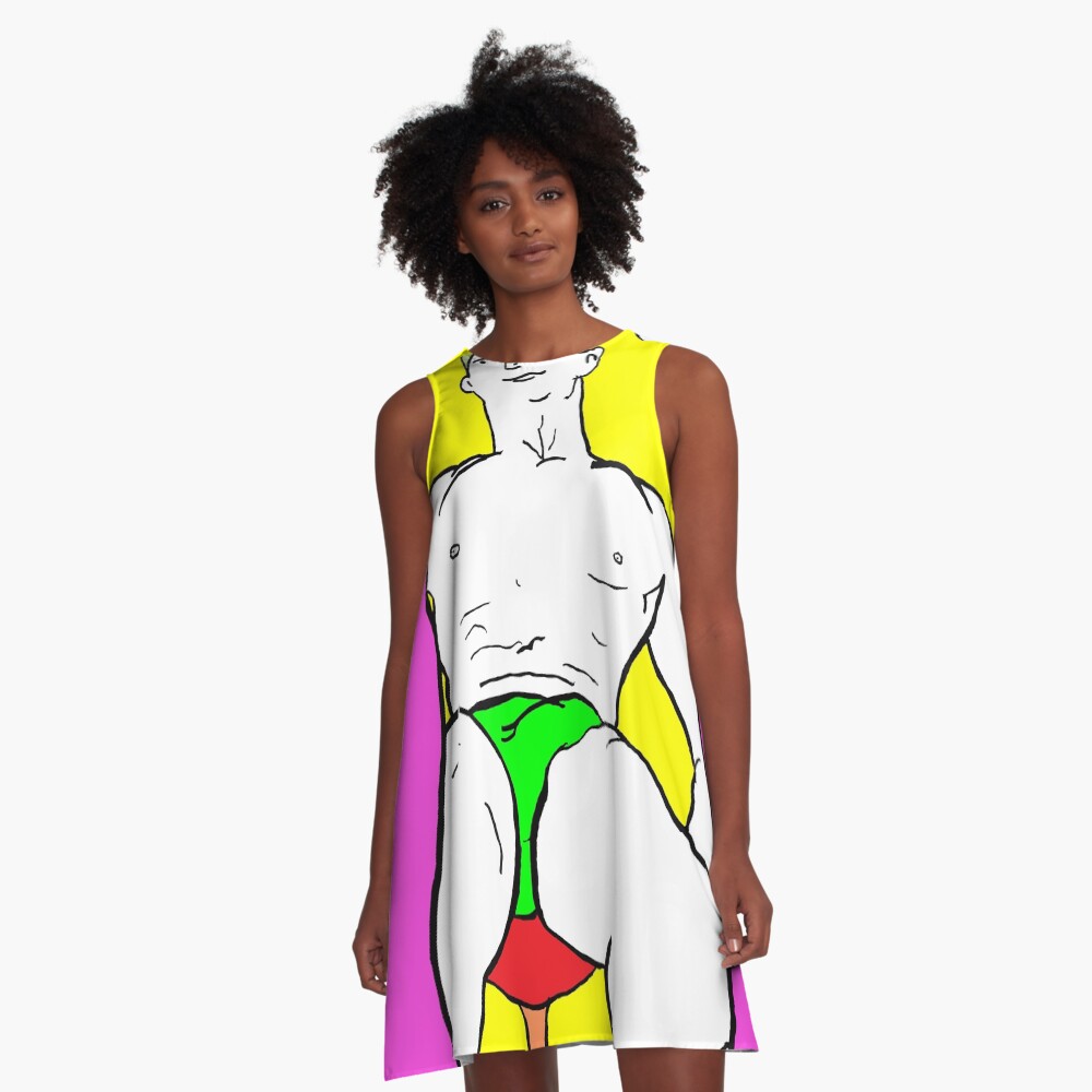 Best Foot Forward A-Line Dress