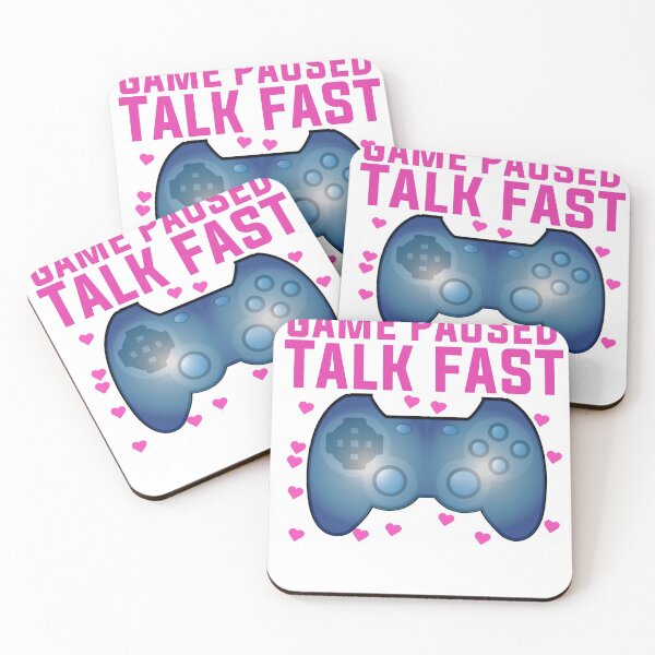 Item preview,  Game Paused Talk Fast designed and sold by papaipapai198.