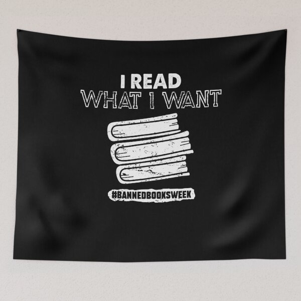 Item preview, I Read What I Want Banned Books Week designed and sold by larykingshop.