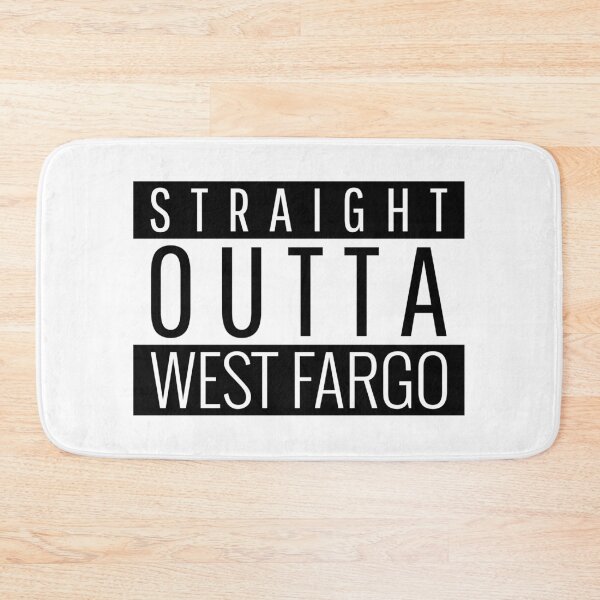 Item preview, Straight Outta West Fargo North Dakota  designed and sold by Teelogic.