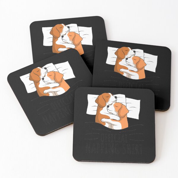 Item preview, Sleeping Beagle Dog Lover Official Napping  designed and sold by akshatabu.