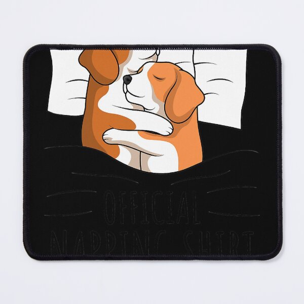 Item preview, Sleeping Beagle Dog Lover Official Napping designed and sold by akshatabu.