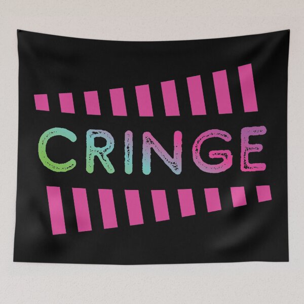 Item preview, The Cringe Is Real - Can Live Without The Awkward Cringy Moments In Our Life designed and sold by crazycollective.