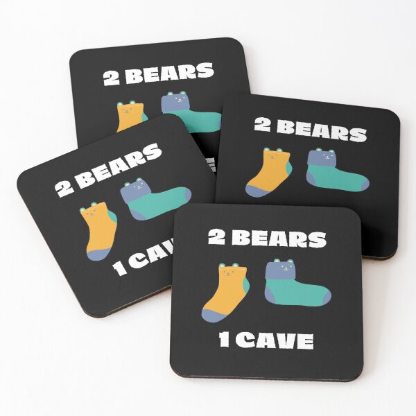 Item preview, 2 bears 1 cave          designed and sold by PhoenixLaserArt.