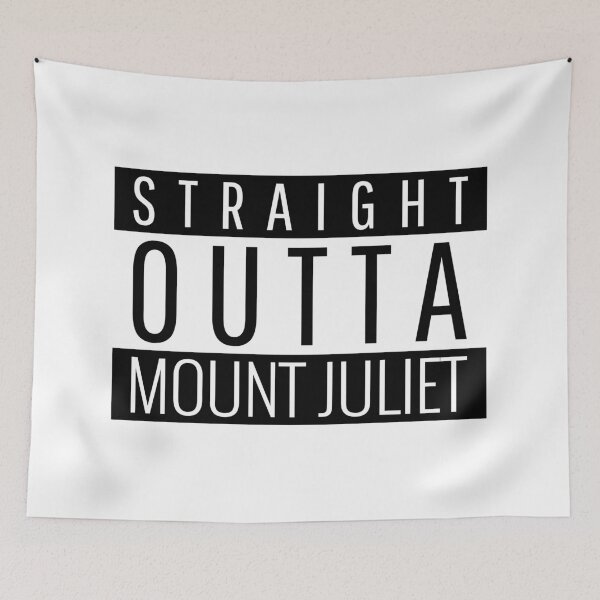 Item preview, Straight Outta Mount Juliet Tennessee  designed and sold by Teelogic.