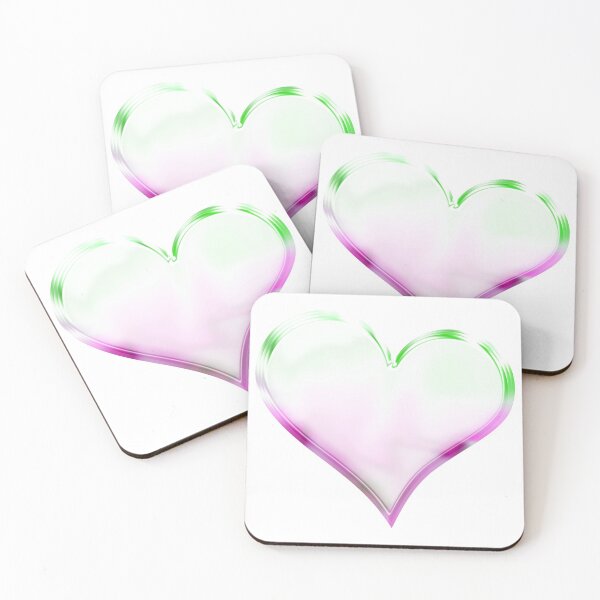 Item preview, Chrome Heart in Green and Pink designed and sold by James-Cole.