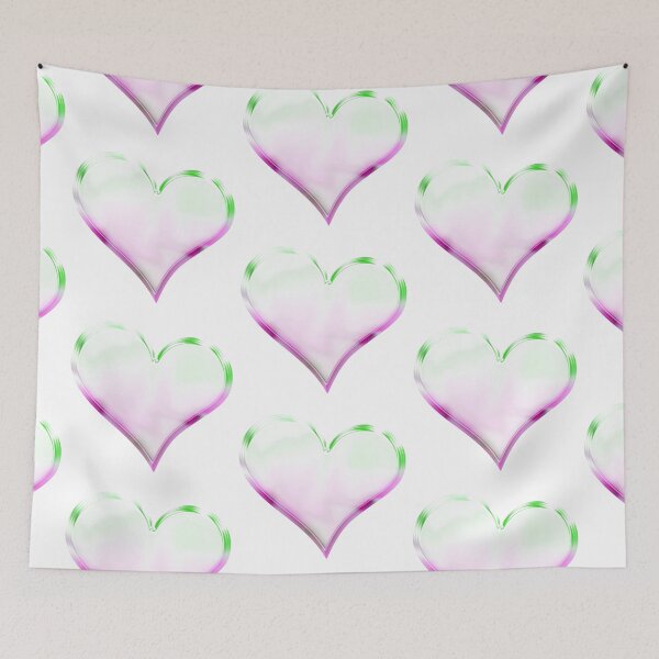 Item preview, Chrome Heart in Green and Pink designed and sold by James-Cole.