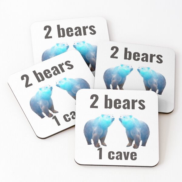 Item preview, 2 bears 1 cave   designed and sold by PhoenixLaserArt.