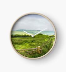 English Country Landscape 2 Clock
