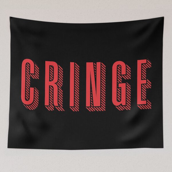 Item preview, The Cringe Is Real - Can Live Without The Awkward Cringy Moments In Our Life designed and sold by crazycollective.