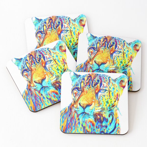 Item preview, Preppy boho aesthetic space leopard designed and sold by Grewtrel.