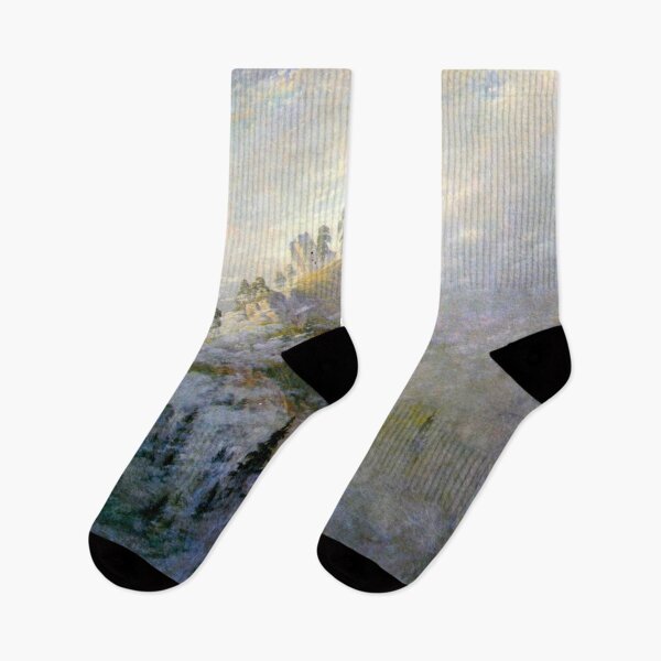 Item preview, Caspar David Friedrich: Morning mist in the mountains designed and sold by Art Outlaws.