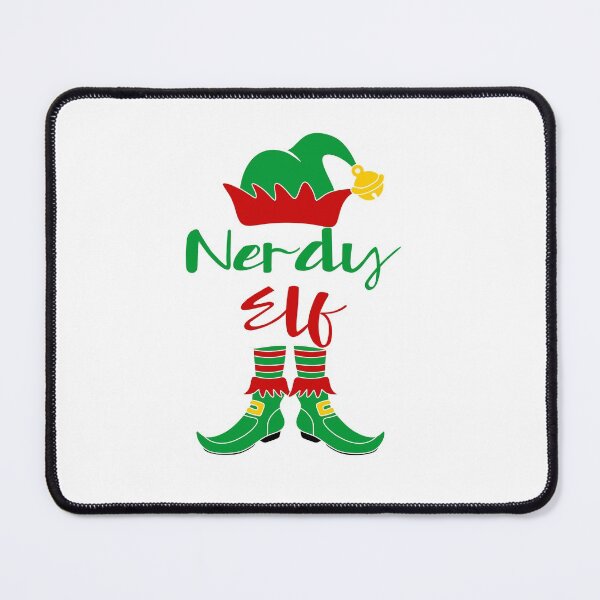 Item preview, Nerdy Elf designed and sold by Christmas-Tees.