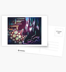 Blue DNA Virus Postcards