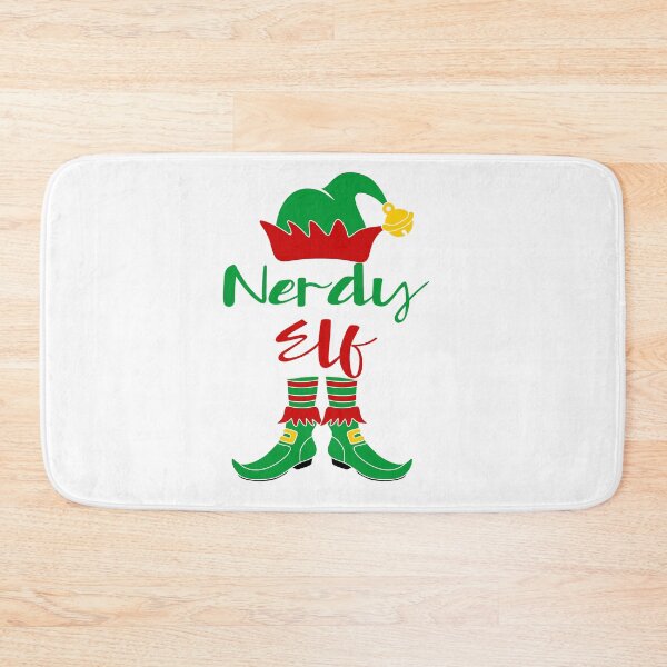 Item preview, Nerdy Elf designed and sold by Christmas-Tees.