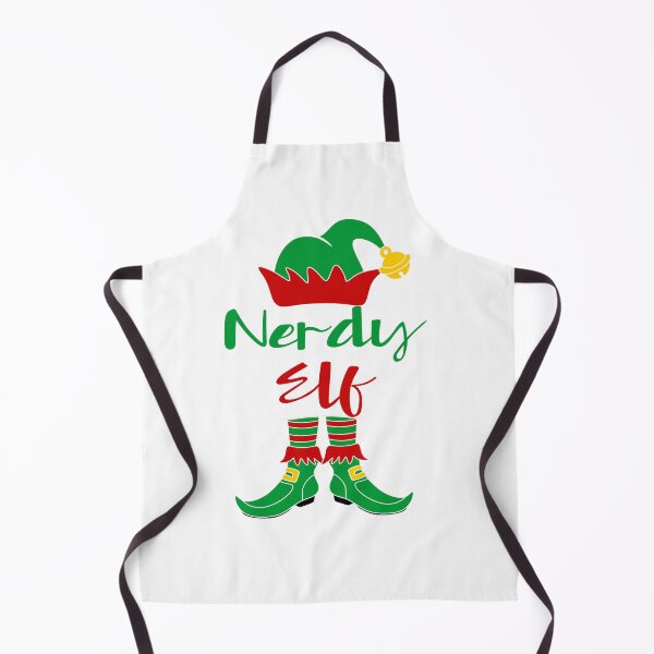 Item preview, Nerdy Elf designed and sold by Christmas-Tees.