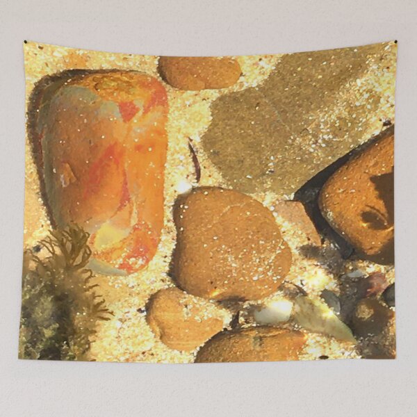 Item preview, Rock Pool Sunset designed and sold by Jenie Yolland.