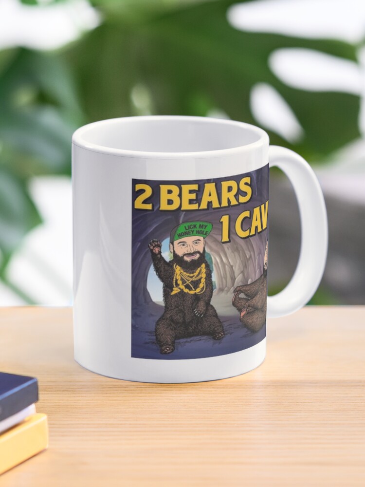 2 Bears 1 Cave Tom Segura & Bert Kreischer Podcast Travel Coffee Mug Coffee  Cups Set Thermos Cup Coffee Cup Sets