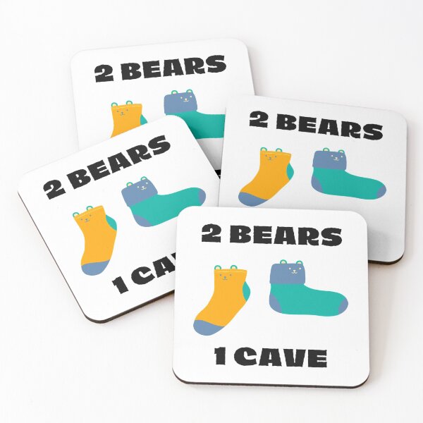 Item preview, 2 bears 1 cave 1  designed and sold by PhoenixLaserArt.