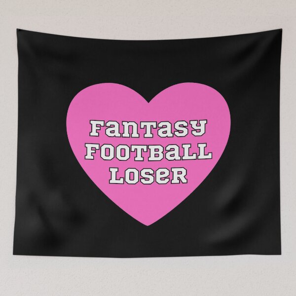 Item preview, Fantasy Football Loser Pink Heart- Fantasy Football League (FFL) designed and sold by CaitU.