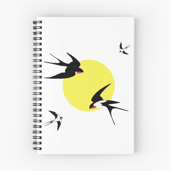 Item preview, Swallows crossing the sun designed and sold by EMagessi.