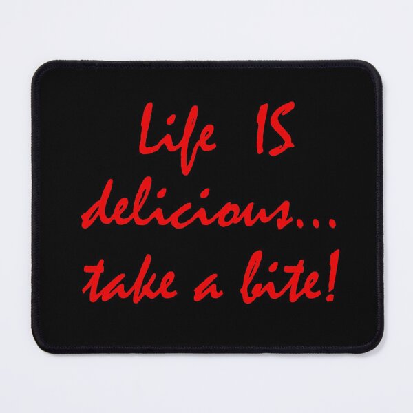 Aperçu de l'œuvre La vie est délicieuse ... prenez une bouchée! créée et vendue par LifeisDelicious.
