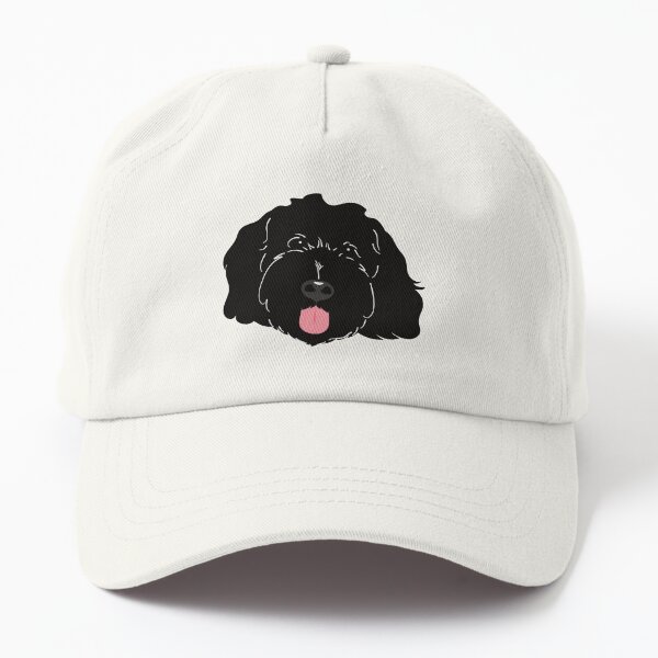 LOVE Black Goldendoodle Dog Dad Hat