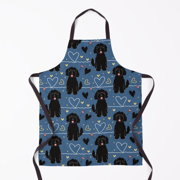 Item preview, LOVE Black Goldendoodle Dog designed and sold by Lulupainting.
