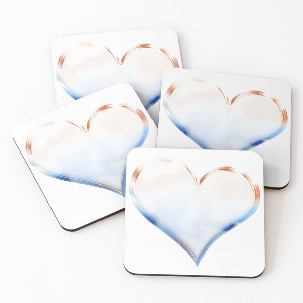 Item preview, Chrome Heart in Orange, Red and Blue designed and sold by James-Cole.