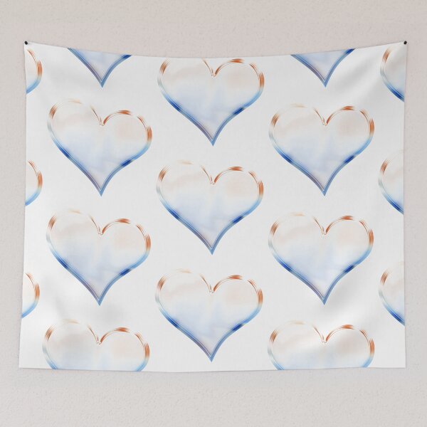 Item preview, Chrome Heart in Orange, Red and Blue designed and sold by James-Cole.