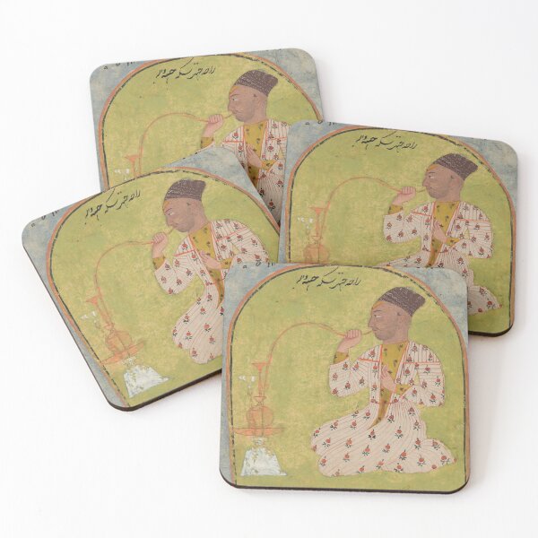 Item preview, Raja Chattar Singh Smoking designed and sold by HinduArtGallery.