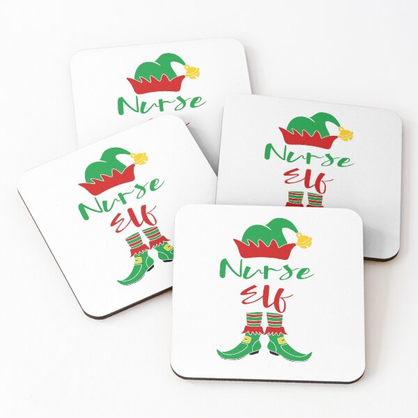 Item preview, Nurse Elf designed and sold by Christmas-Tees.