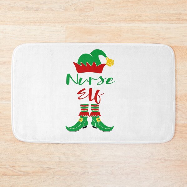 Item preview, Nurse Elf designed and sold by Christmas-Tees.