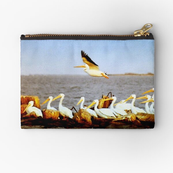 Runway Closed Zipper Pouch