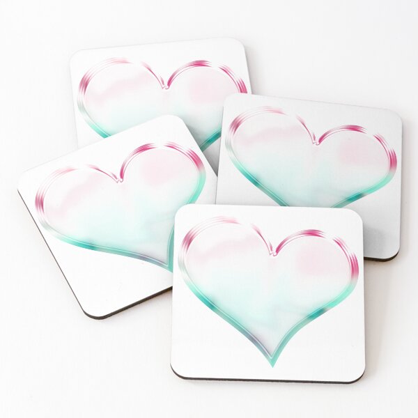 Item preview, Chrome Heart in Red and Minty Green designed and sold by James-Cole.