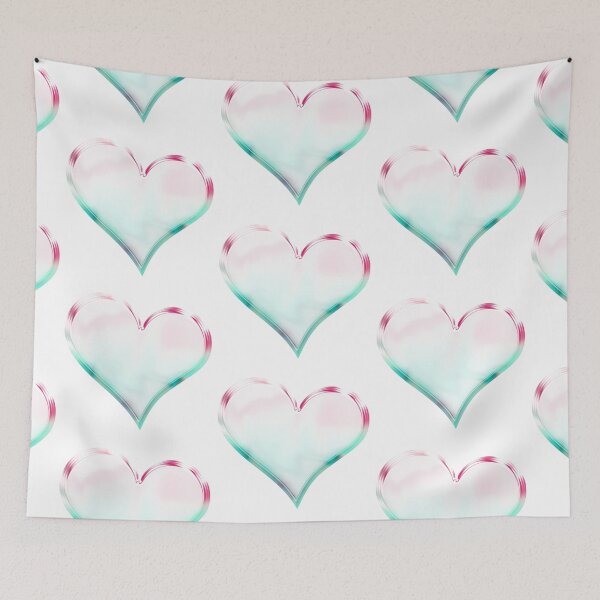 Item preview, Chrome Heart in Red and Minty Green designed and sold by James-Cole.