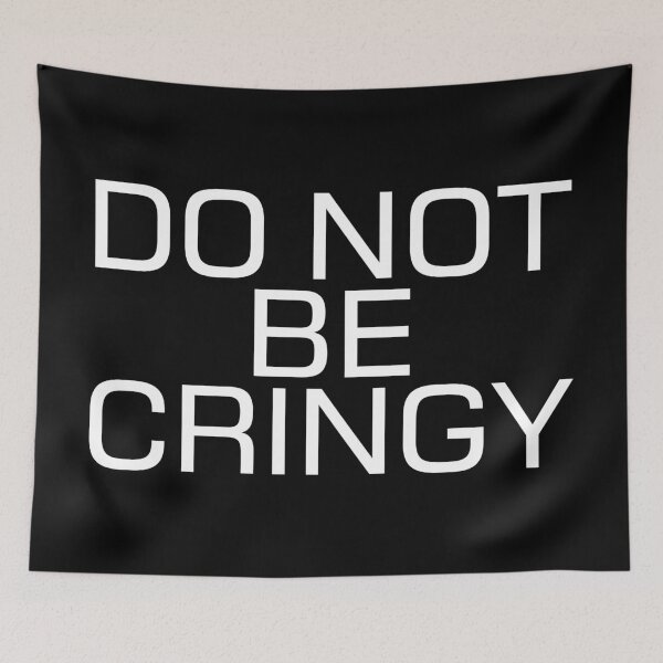 Item preview, The Cringe Is Real - Can Live Without The Awkward Cringy Moments In Our Life designed and sold by crazycollective.