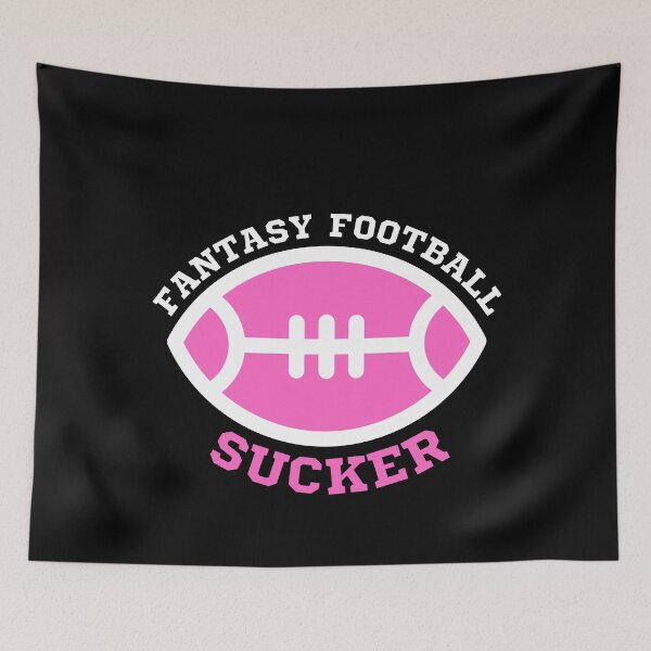 Item preview, Fantasy Football Sucker Pink Football- Fantasy Football League (FFL) designed and sold by CaitU.