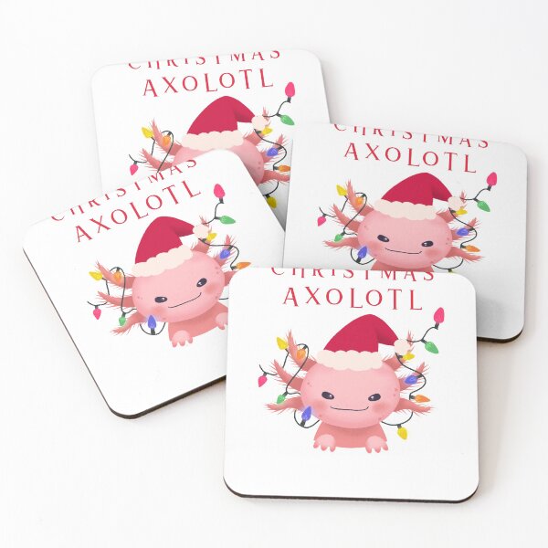 Item preview, Smiling Christmas axolotl designed and sold by Dvzshirts.