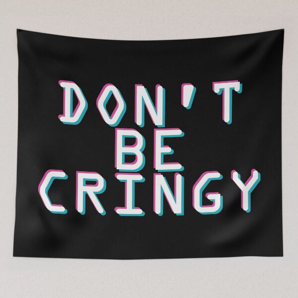 Item preview, The Cringe Is Real - Can Live Without The Awkward Cringy Moments In Our Life designed and sold by crazycollective.